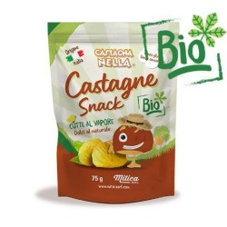 Castagne Snack Cotte Al Vapore Bio Mitica 75 gr