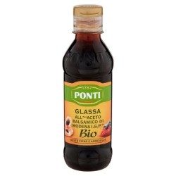 Ponti Glassa All'"Aceto Balsamico Di Modena I.G.P." Bio 250 G