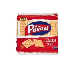 Gran Pavesi Crackers Salati In Superficie 560 gr