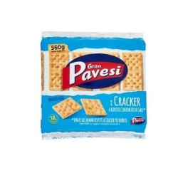 Gran Pavesi Cracker Non Salati In Superficie Conf. Da 18 Pacchetti