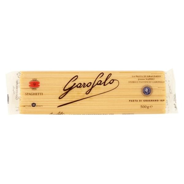 Spaghetti GAROFALO N. 9 Pasta di Gragnano semola di grano duro 500 gr