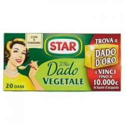 Star il Mio Dado Vegetale 20 dadi con 9 verdure 200 g