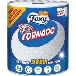 FOXY Bobina Tornado Blu 300 strappi