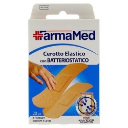 Farmamed Cerotto Elastico con Protezione Batteriostatica 20 pz