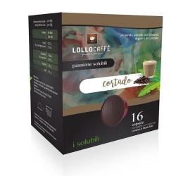 16 Capsule Cortado Lollo Compatibili Lavazza A Modo Mio