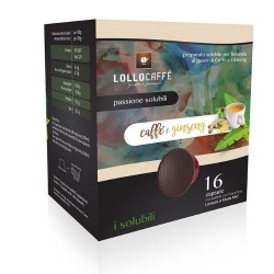 16 Capsule Caffè e Ginseng Lollo Compatibili Lavazza A Modo Mio