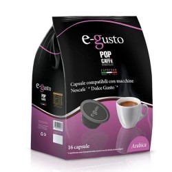 16 Capsule Arabica Pop Caffè Compatibile Dolce Gusto