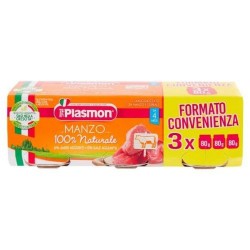 Plasmon Omogeneizzato con Manzo 3 x 80 g