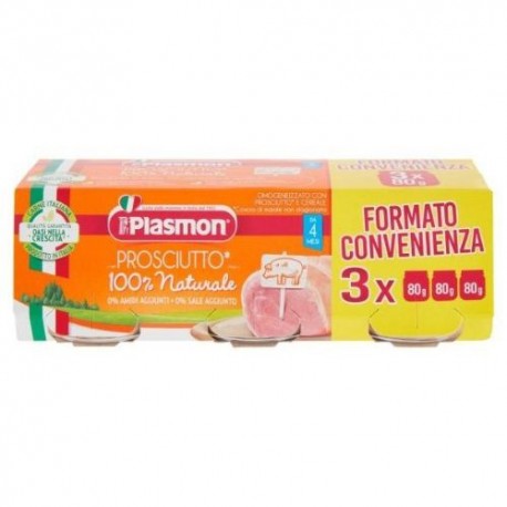 Dieterba Omogeneizzato Prosciutto 3 x 80g