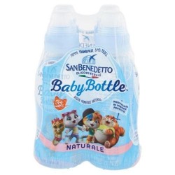 San Benedetto Baby Bottle Pull&Push naturale conf. 4x25 cl