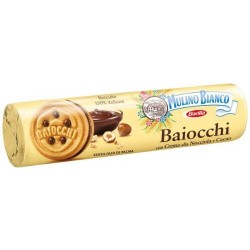 Mulino Bianco Biscotti Frollini Abbracci Ricchi con Cacao e Panna Fresca,  Colazione Ricca di Gusto - 700 gr : : Alimentari e cura della casa