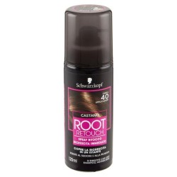 Root Retouch Spray Ritocco Ricrescita Immediato Castano Schwarzkopf 120 ml